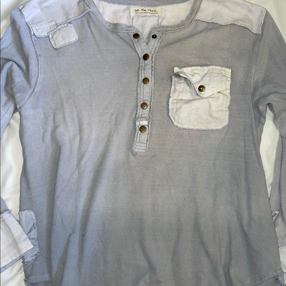 Free People Long Sleeve Top